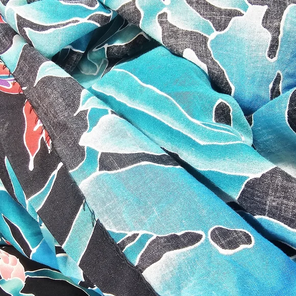 Hilo Hattie Original Hawaiian Button Up Shirt And Short Set - Picture 9 of 9